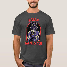 Camiseta Satan te quiere