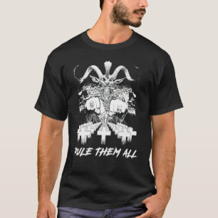 Camiseta Satanás Locos Los Gobernan Todos