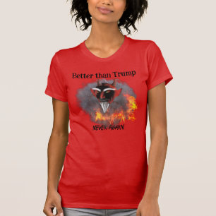 Camiseta Satanás mejor que Trump