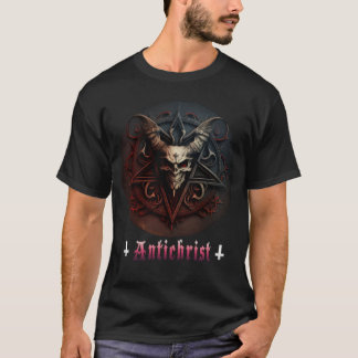 Camiseta Satanás Pentagram Satanist Gothic Devil