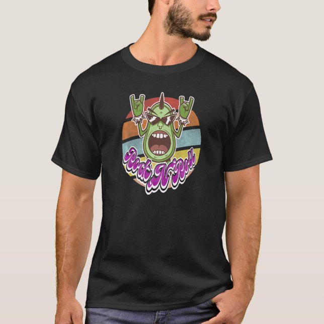 Camiseta Satanás Pesados Punks No Mueren Naturaleza De Tatu (Anverso)
