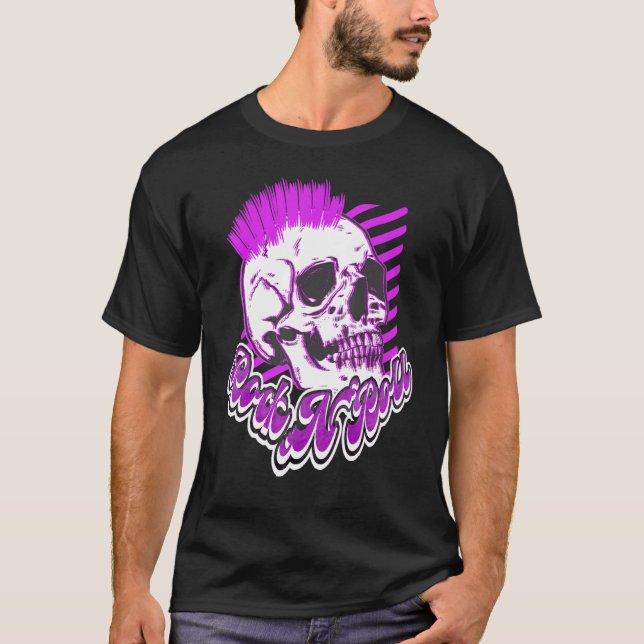 Camiseta Satanás Pesados Punks No Mueren Naturaleza De Tatu (Anverso)
