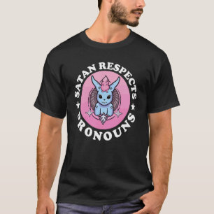 Camiseta Satanás respeta el orgullo gay LGBTQ