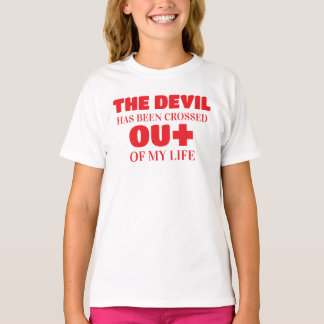 Camiseta Satanás tachado, Jesús adentro