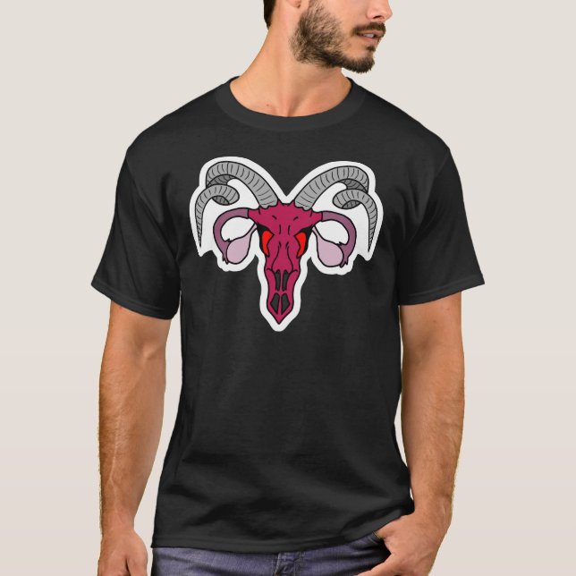 Camiseta Satanic Uterus Pegatina (Anverso)