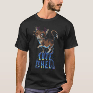 Camiseta Satanicat Lindo Como El Infierno Esotérico Gato Sa