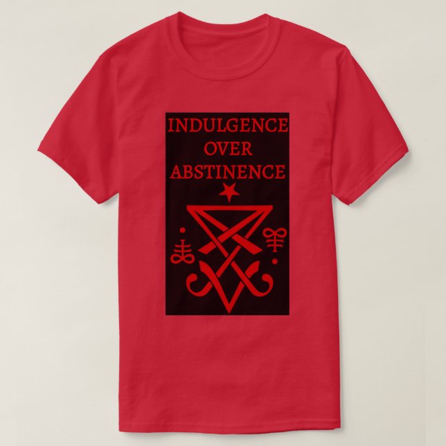 Camiseta Satanismo (Diseño del anverso)