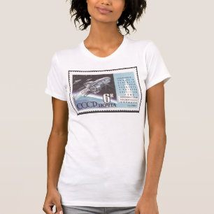 Camiseta Satélite de la investigación del soviet del cosm