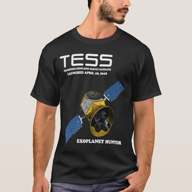 Camiseta Satélite de sondeo de exoplanetas de transición de (Anverso)