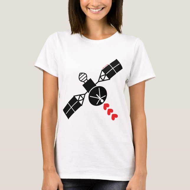 Camiseta Satélite del amor (Anverso)