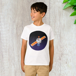 Camiseta Satélite en el espacio