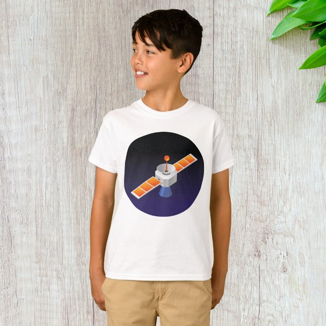 Camiseta Satélite en el espacio (Subido por el creador)