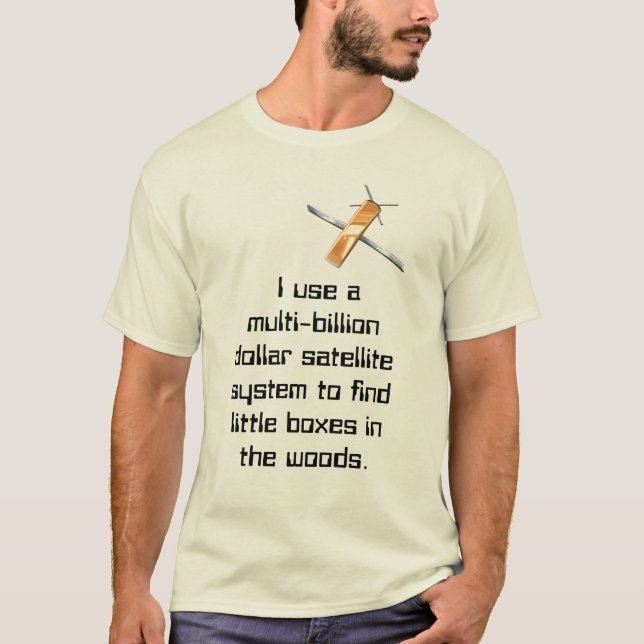 Camiseta Satélite multibillonario del dólar (Anverso)