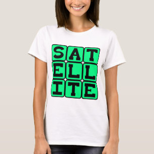 Camiseta Satélite, objeto en órbita