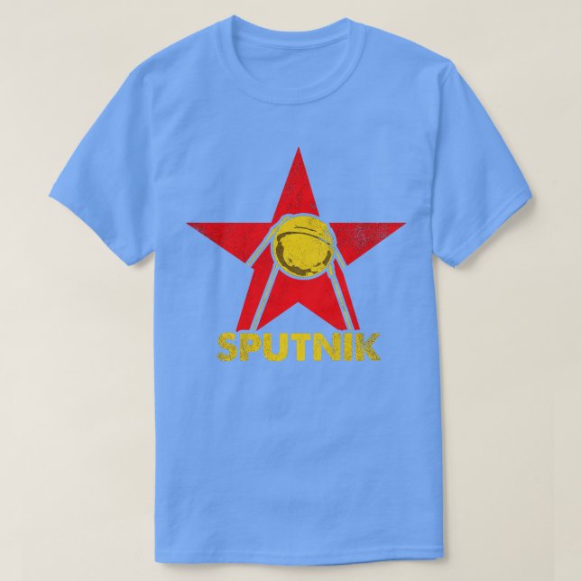 Camiseta Satélite Sputnik 1 (Diseño del anverso)
