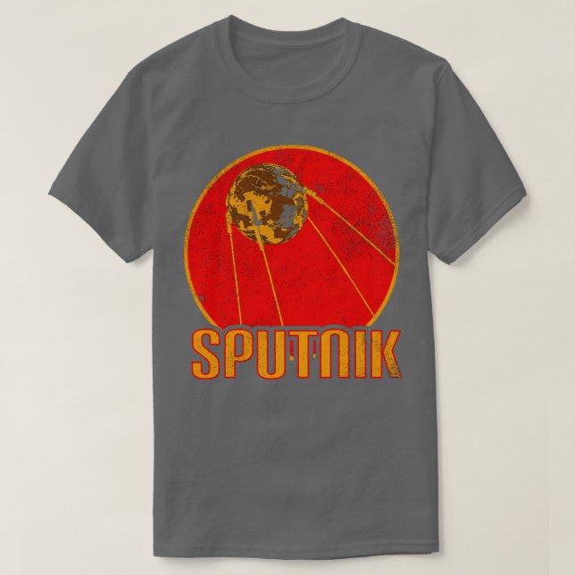 Camiseta Satélite Sputnik 1 8 (Diseño del anverso)