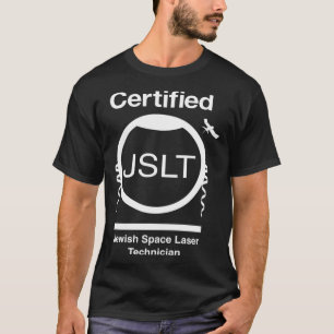 CAMISETA SATÉLITE TÉCNICO CERTIFICADO DE LASER PARA EL ESPA