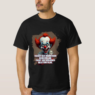 Camiseta Sátira de payasos sobre estados de ánimo azules