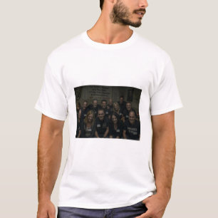 Camiseta Sátira de recuperación de fotos de grupo del culto