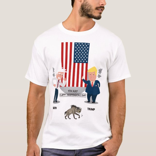 Camiseta sátira política (Anverso)