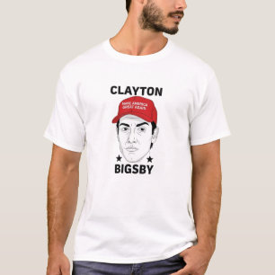 Camiseta satírica Clayton Bigsby MAGA – Parodia