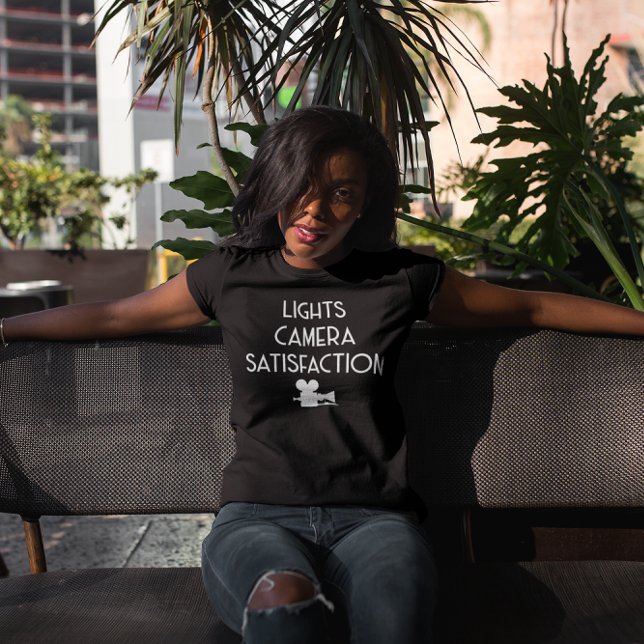 Camiseta Satisfacción de cámara de luces - película clásica (Subido por el creador)