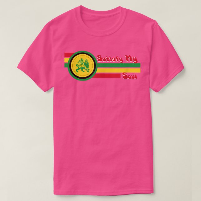 Camiseta Satisfacer mi alma  (Diseño del anverso)