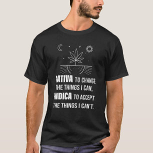 Camiseta Sativa Para Cambiar Indicador Acepta Las Cosas Que