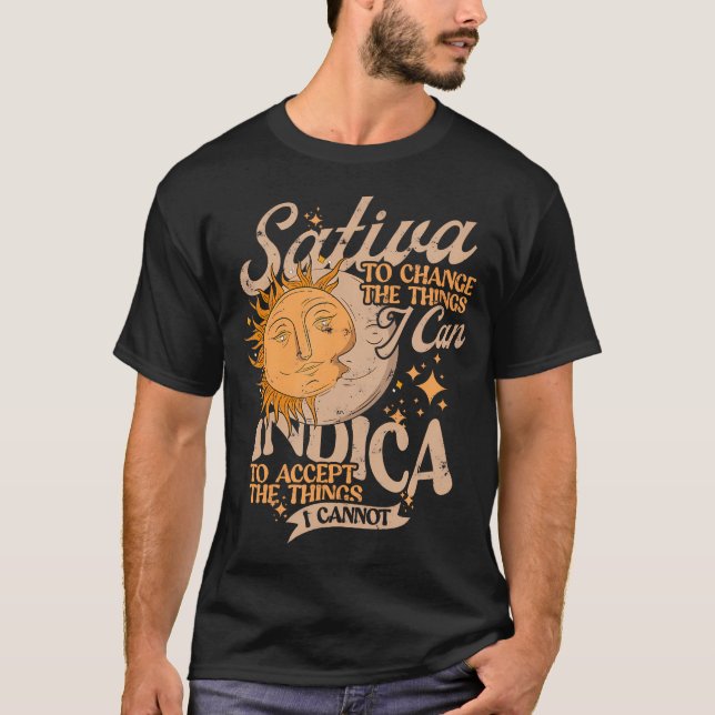 Camiseta Sativa Para Cambiar Las Cosas Que Puedo Indicar Po (Anverso)