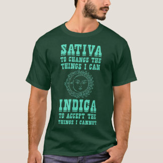 Camiseta Sativa Para Cambiar Las Cosas Que Puedo IndicarPos