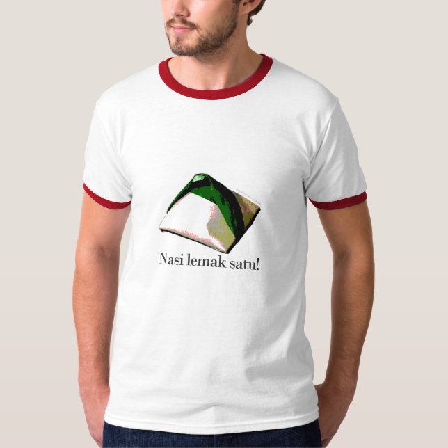 Camiseta ¡Satu del lemak de Nasi! (Anverso)