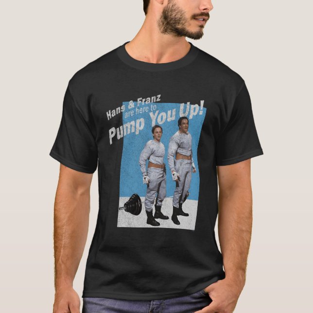 Camiseta Saturday Night Live Hans Franz (Anverso)