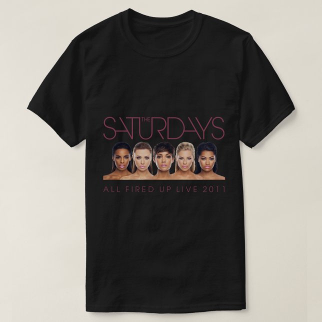 Camiseta Saturdays - All Fired Up Live Tour réplica Cla (Diseño del anverso)