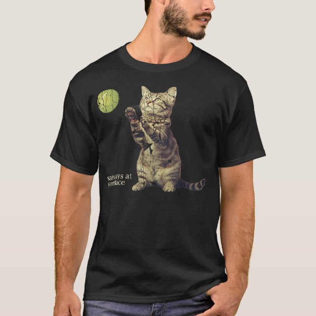Camiseta Saturdays At Your Place Cute Cat Feline Lover (Anverso)