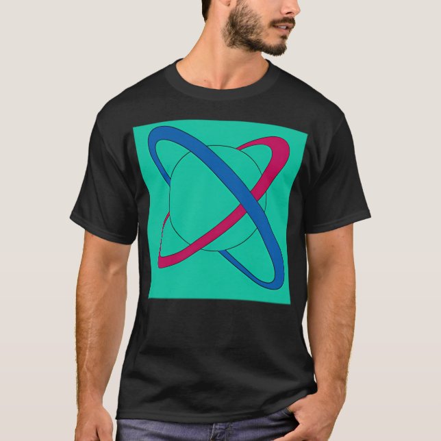 Camiseta Saturn Colorfed Planets (Anverso)