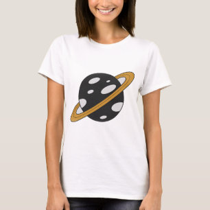 Camiseta Saturn Planet - Tee gráfico estilizado del espacio