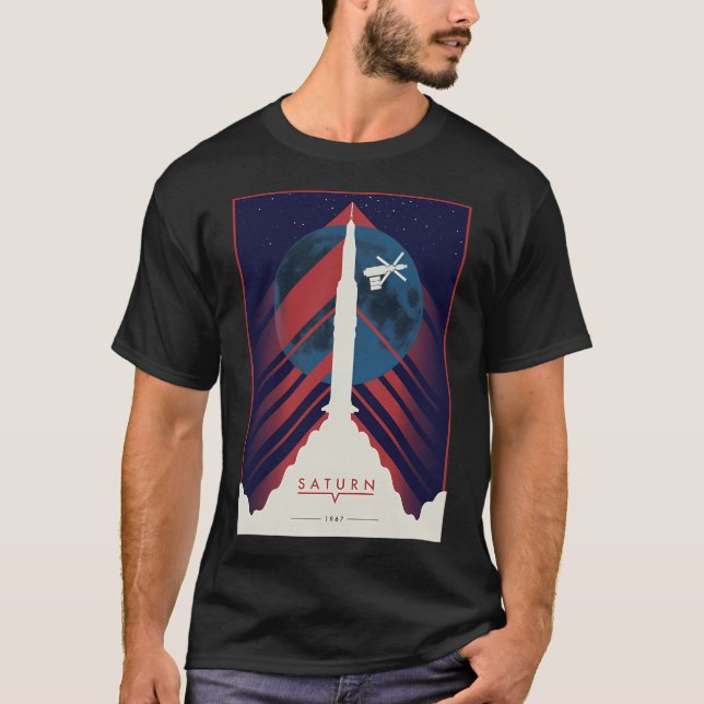 Camiseta Saturn V (Anverso)