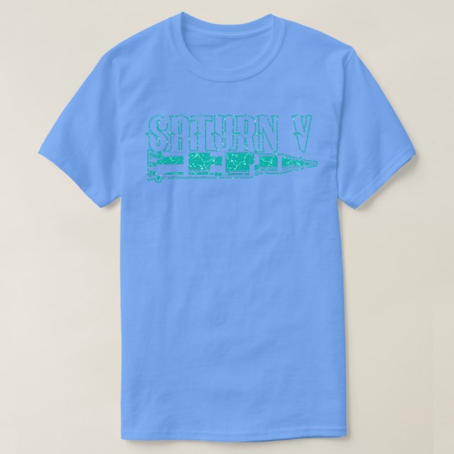 Camiseta Saturn V Rocket 3 (Diseño del anverso)