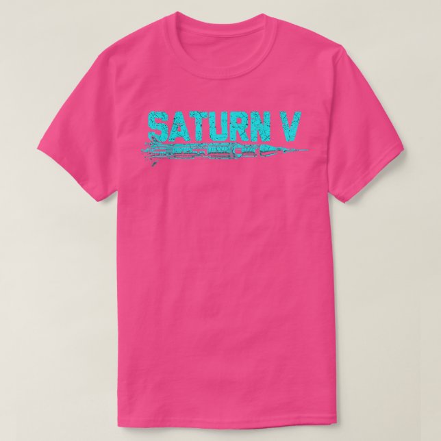 Camiseta Saturn V Rocket 8 (Diseño del anverso)