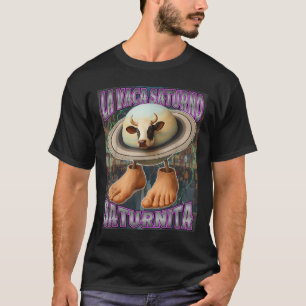 Camiseta Saturnita La Vaca Saturno Cerebro Italiano Cumplea