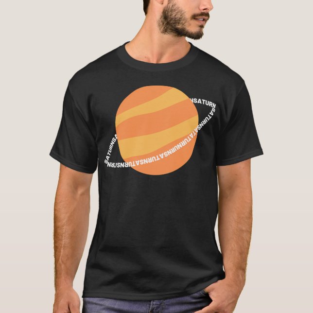 Camiseta Saturno (Anverso)