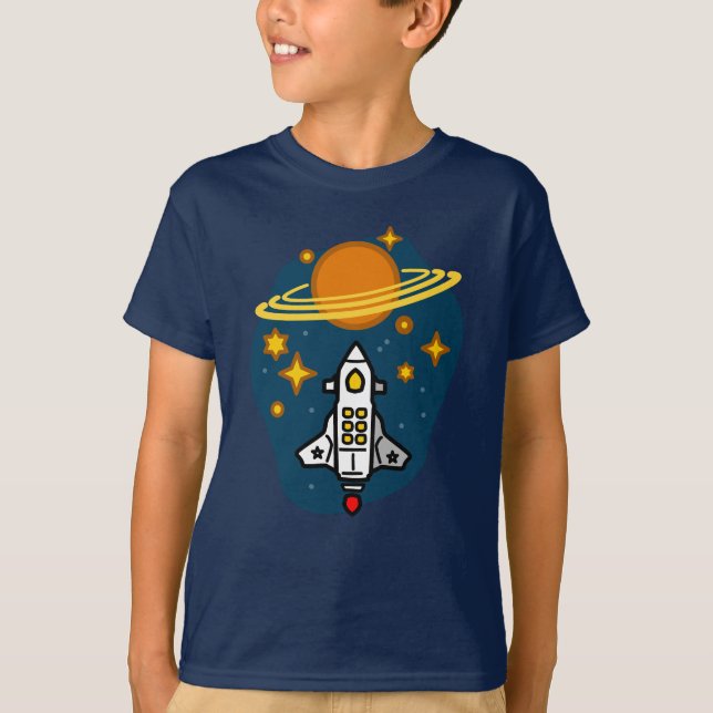 Camiseta Saturno de destino (Anverso)