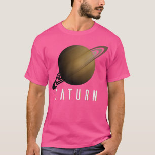 Camiseta Saturno de Planeta Solar Infantil - Premi de Cienc