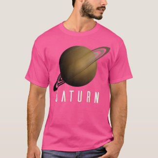 Camiseta Saturno de Planeta Solar Infantil - Premi de Cienc