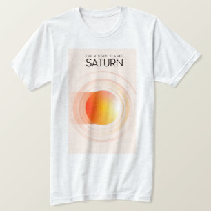 Camiseta Saturno - El Planeta Anillado Arte Espacial.
