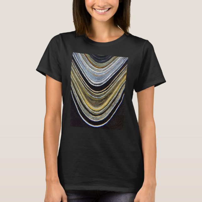 Camiseta Saturno para mujeres, imagen en negrita d (Anverso)