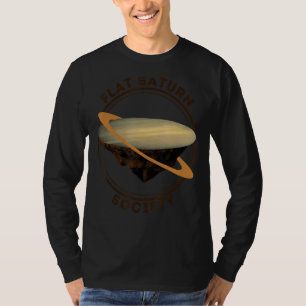 Camiseta Saturno Plano Plano Plano