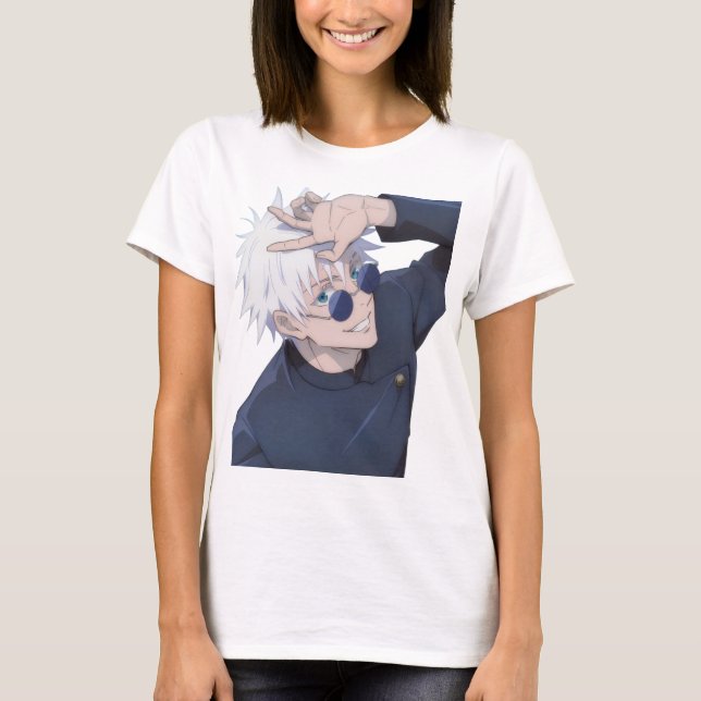 Camiseta Saturo Gojo (Anverso)