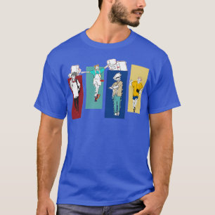 Camiseta Saturo Yuji Megumi nobara 2o