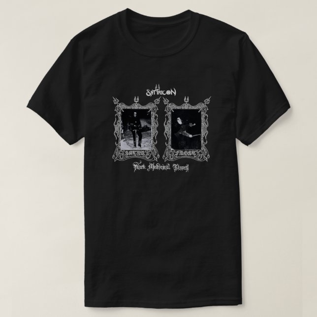Camiseta Satyricon Dark Medieval Times Noruega Bla (Diseño del anverso)